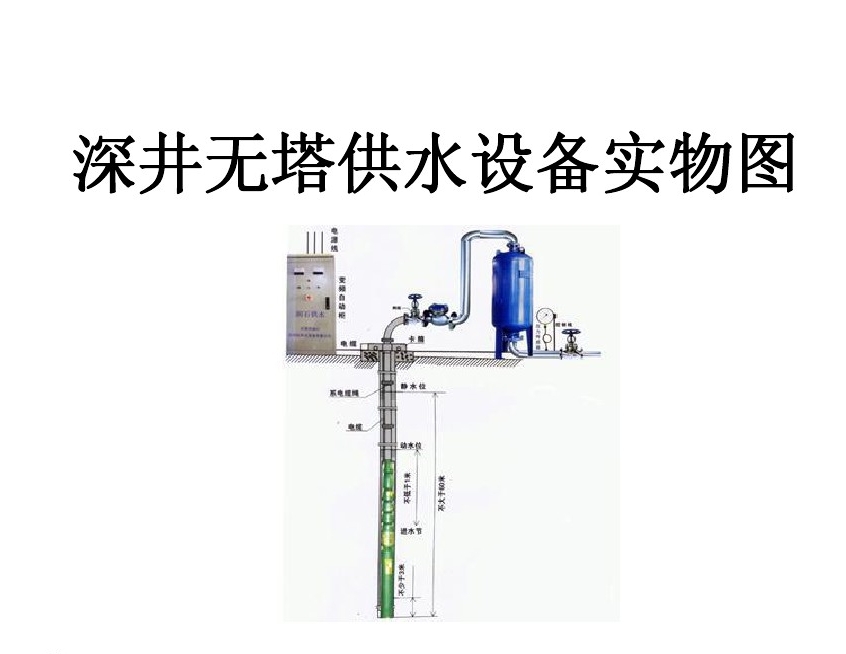 忻州忻府区井泵无塔式供水设备